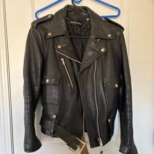 Harley Davidson Vintage Leather Moto Jacket